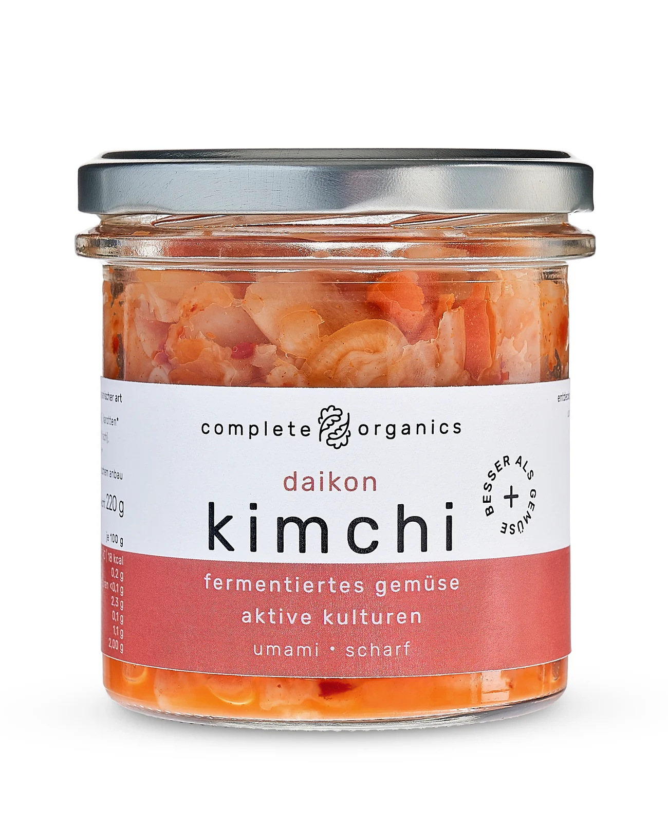 Completeorganics Kimchi daikon bio 240g